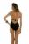 ruched knot swimsuit rear