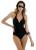 ruched knot swimsuit