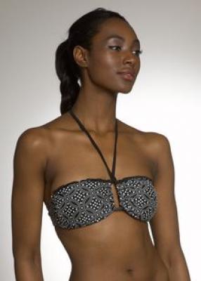 fusion frill bandeau halter