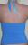 Reversible B/C Underwire Halter Cami Top - Ocean & Topaz