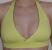 Reversible D/DD Cross over Halter Top - Cocoa & Daffodil