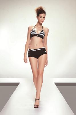 Bikini With Boy Cut Bottoms