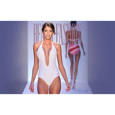 White Monokini Brazilian