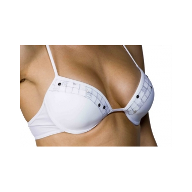 rustic bikini cup detail