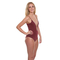 Maroon Monokini