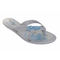 Blue/Silver Flip Flop